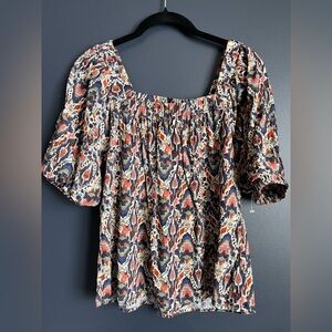 Evereve Multicolor Boho Blouse